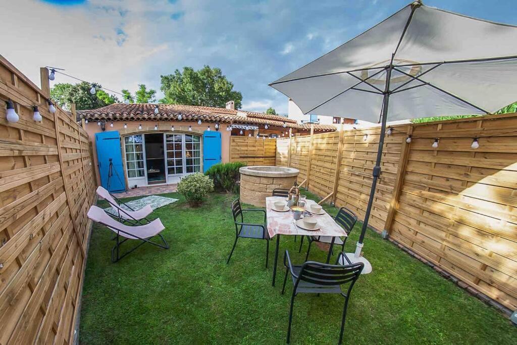 Charmant Studio/T2 Au Calme Avec Jardin Et Parking Fos-sur-Mer Eksteriør billede