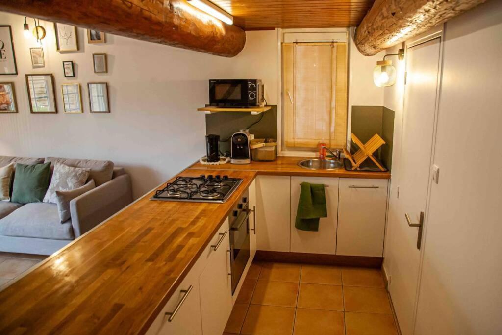 Charmant Studio/T2 Au Calme Avec Jardin Et Parking Fos-sur-Mer Eksteriør billede